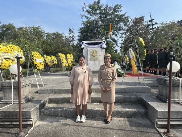 ศทม.ชพ. เข้าร่วมพิธีรำลึกสดุดีวีรกรรมยุวชนทหาร ณ สะพานท่านางสังข์