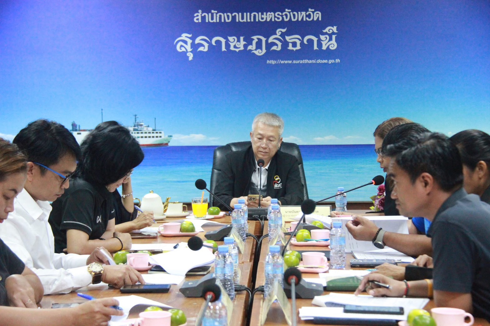 ร่วมประชุมคณะกรรมการโครงการคลินิกเกษตรเคลื่อนที่ในพระราชานุเคราะห์ ฯ ระดับจังหวัด ครั้งที่ 2/2569 จังหวัดสุราษฎร์ธานี