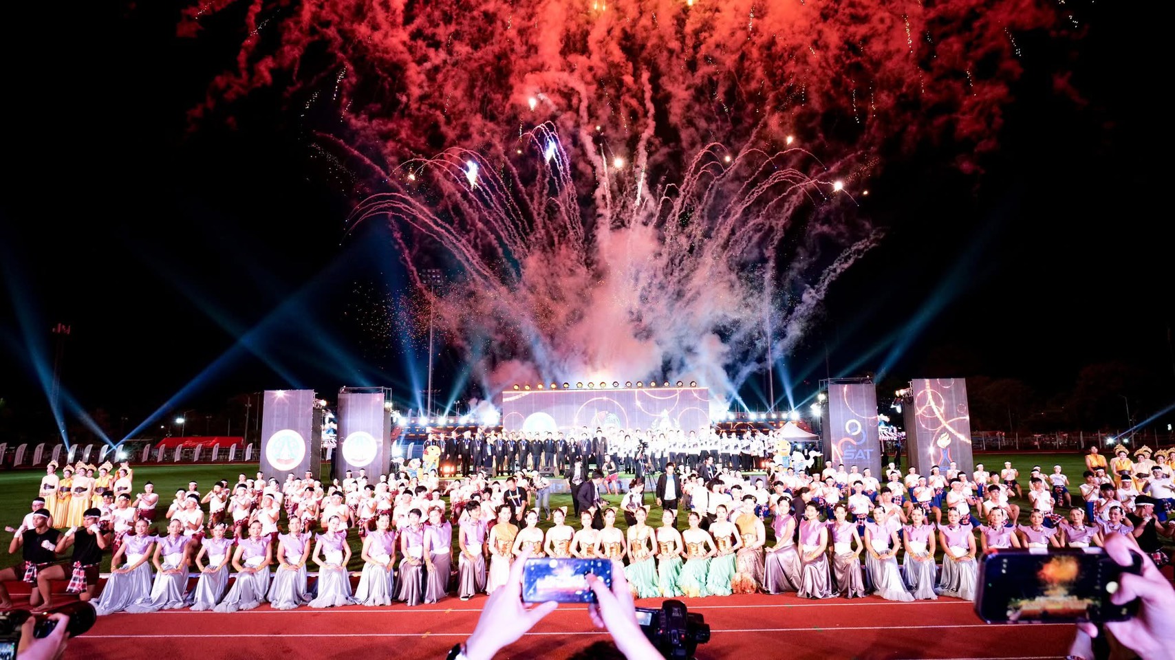 ร่วมเป็นเกียรติในพิธีเปิดการแข่งขันกีฬาเยาวชนแห่งชาติ ครั้งที่ 41 “สุราษฎร์ธานีเกมส์”