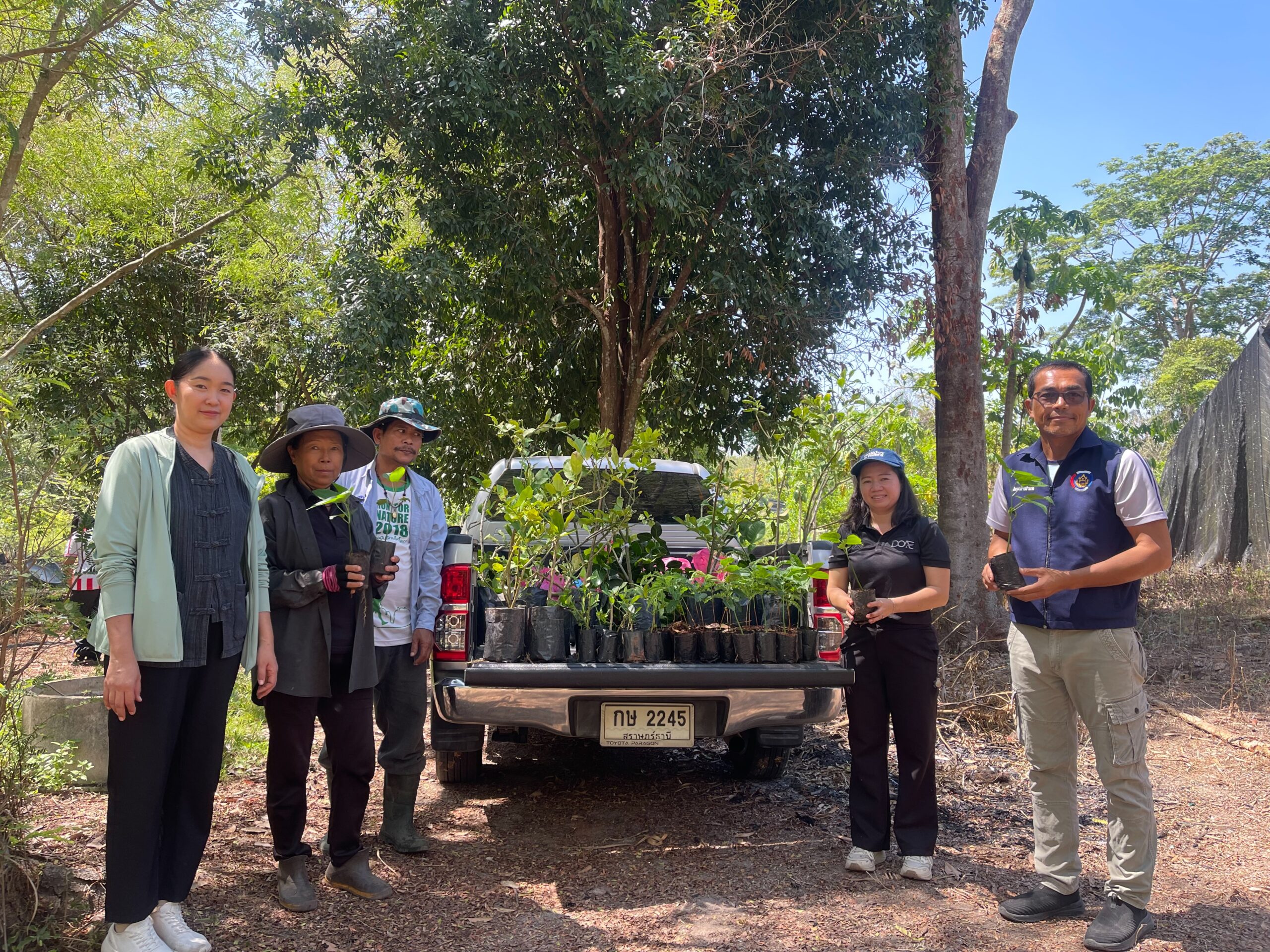 สนับสนุนพันธุ์พืช แก่สำนักงานพัฒนาชุมชนอำเภอบ้านนาสาร ในการจัดกิจกรรมวันต้นไม้ประจำปีของชาติ พ.ศ.2569
