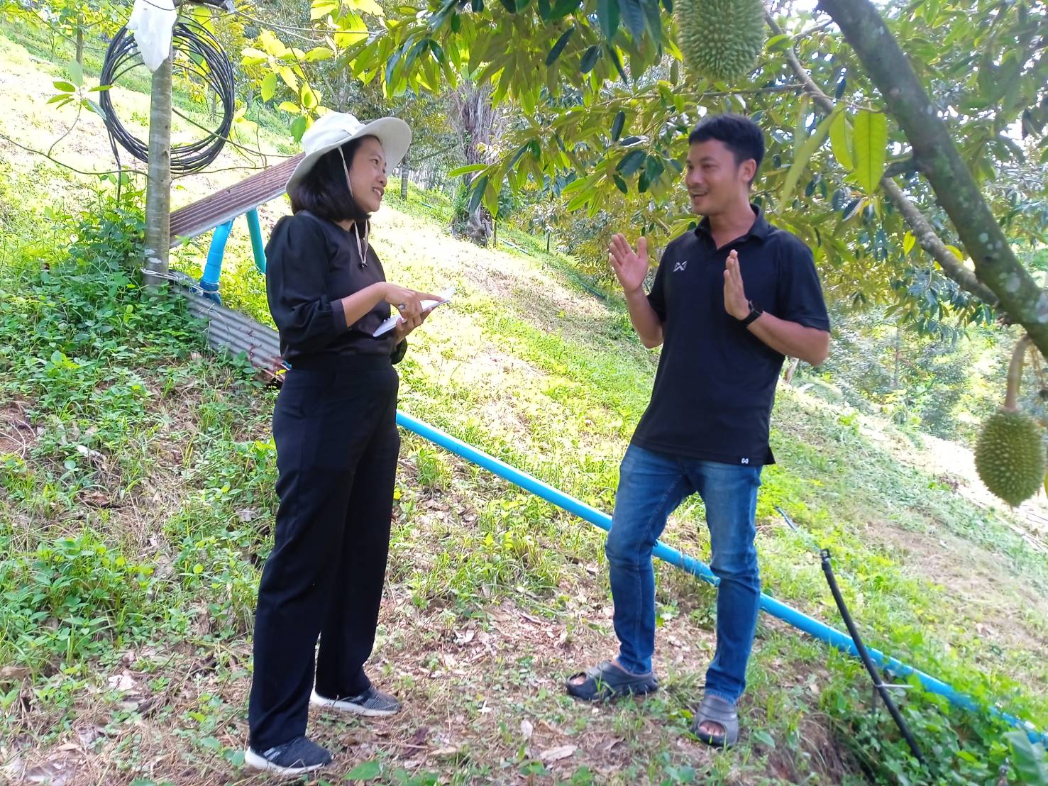 ติดตามเกษตรกรที่เข้ารับการฝึกอบรมหลักสูตร ระบบบริหารจัดการแปลงเกษตรอัจฉริยะ ปี 69 อ.วิภาวดี จ.สุราษฎร์ธานี