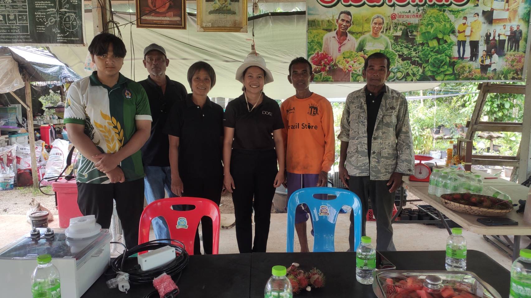 ติดตามเกษตรกรที่เข้ารับการฝึกอบรมหลักสูตร ระบบบริหารจัดการแปลงเกษตรอัจฉริยะ ปี 69 อำเภอพระแสงและ อ.ชัยบุรี จ.สุราษฎร์ธานี
