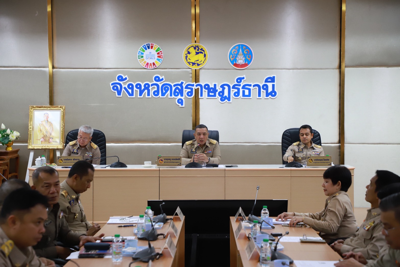 ร่วมประชุมคณะกรมการจังหวัด และหัวหน้าส่วนราชการประจำจังหวัดสุราษฎร์ธานี ครั้งที่ 5/2569 ประจำเดือนพฤษภาคม 2569