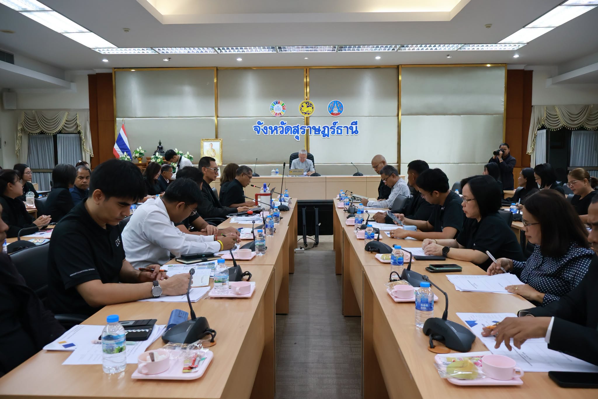 ร่วมประชุมประชาพิจารณ์ รับฟังความคิดเห็นต่อแผนพัฒนาการเกษตรและสหกรณ์จังหวัดสุราษฎร์ธานี (พ.ศ. 2571–2575) และแผนปฏิบัติราชการ ประจำปีงบประมาณ พ.ศ. 2571