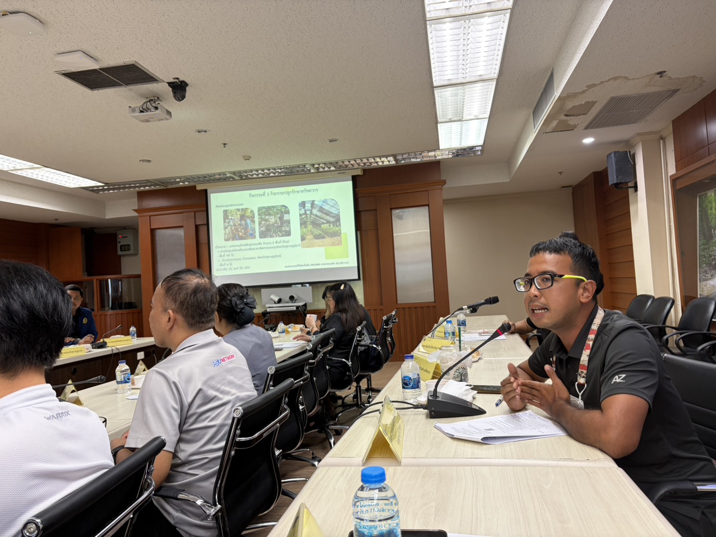 ร่วมประชุมคณะทำงานจัดทำแผนแม่บทโครงการอนุรักษ์พันธุกรรมพืชอันเนื่องมาจากพระราชดำริ สมเด็จพระเทพรัตนราชสุดา ฯ สยามบรมราชกุมารี (อพ.สธ.) จังหวัดสุราษฎร์ธานี